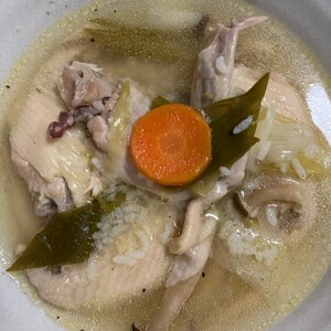 参鶏湯（サムゲタン）風スープ♡